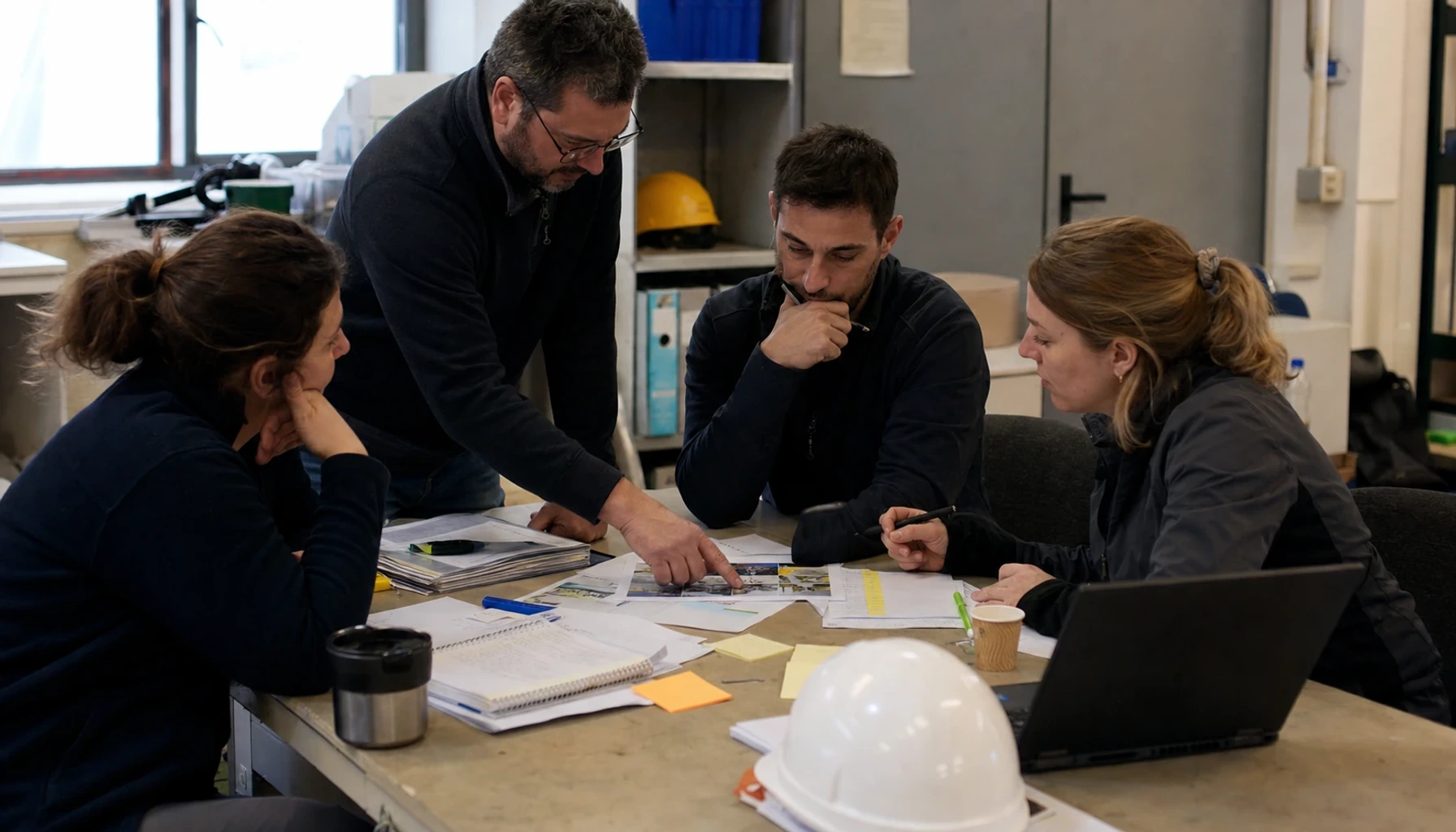 Visuel éditorial photoréaliste sur Concevoir une formation professionnelle utile, sans perdre le terrain de vue, rubrique Formation pour Managerhumain